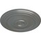 Ekena Millwork Reece Ceiling Medallion (Fits Canopies up to 6 3/4"), Hand-Painted Silver, 21"OD x 1 1/4"P CM21RESLS - alternate 4